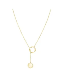Liebeskind Berlin Damen Halskette - The Organic Twist in gold
