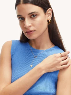 Liebeskind Berlin Damen Halskette - The Organic Twist in gold