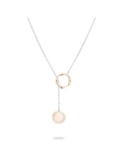 Liebeskind Berlin Damen Halskette - The Organic Twist in mehrfarbig