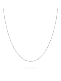 Liebeskind Berlin Damen Halskette - Charms Basiskette in silber