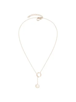 Liebeskind Berlin Damen Halskette - The Organic Twist in roségold
