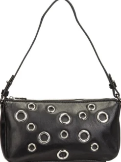 Liebeskind Berlin Damen Handtasche - Ryker Eylets Crossbody S Vintage Goat in schwarz