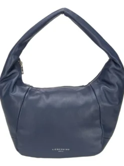 Liebeskind Berlin Damen Handtasche - Farrah Hobo M Vintage Goat in blau