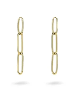 Liebeskind Berlin Damen Ohrhänger - Special Link in gold