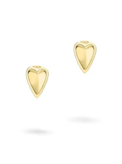 Liebeskind Berlin Damen Ohrstecker - Metal Heart in gold