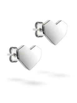 Liebeskind Berlin Damen Ohrstecker - Urban Heart in silber