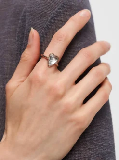 Liebeskind Berlin Damen Ring - Glass Heart in roségold