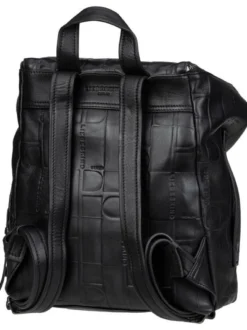 Liebeskind Berlin Damen Rucksack - Hera Monogramm in schwarz