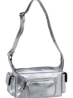 Liebeskind Berlin Damen Schultertasche - Lila Silver S in silber