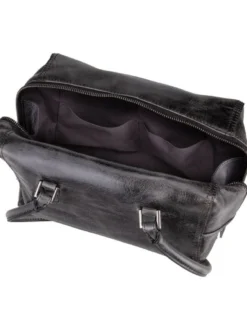 Liebeskind Berlin Damen Schultertasche - Kayla Archive Lack S in grau
