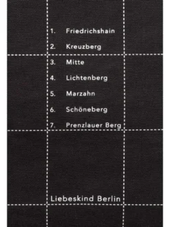 Liebeskind Berlin Damen Shopper - Canvas XL in schwarz