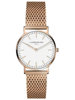 Liebeskind Berlin Damen Uhr & Armband Set - Lovely Basic Rosé in roségold