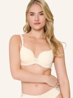 LingaDore Damen T-Shirt BH in beige