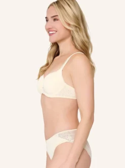 LingaDore Damen T-Shirt BH in beige