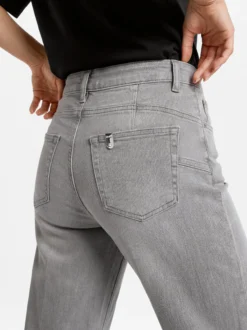 Liu Jo Collection Damen Jeans - Good Flare in grau