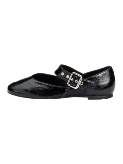 Lloyd Damen Bootsschuhe in schwarz - 0,5 cm Absatz