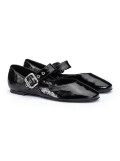 Lloyd Damen Bootsschuhe in schwarz - 0,5 cm Absatz