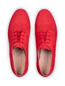 Lloyd Damen Schnürschuh in rot
