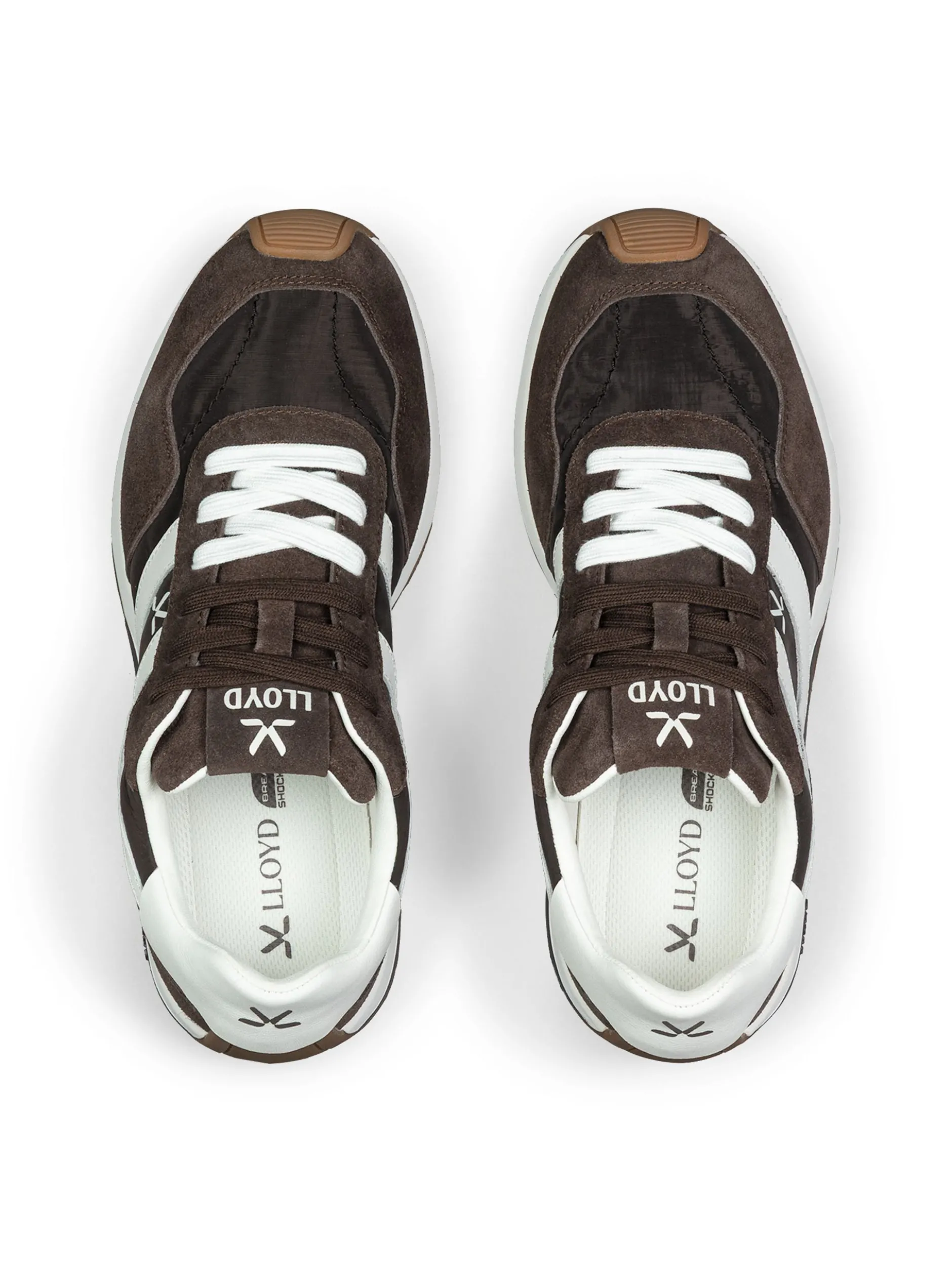 Lloyd Damen Sneaker in cognac - 1,0 cm Absatz