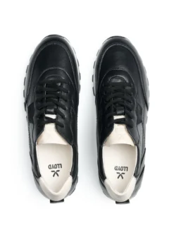 Lloyd Damen Sneaker in schwarz - 1,0 cm Absatz