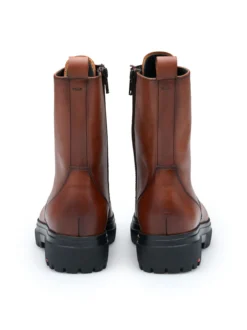 Lloyd Damen Stiefelette in cognac - 1,5 cm Absatz