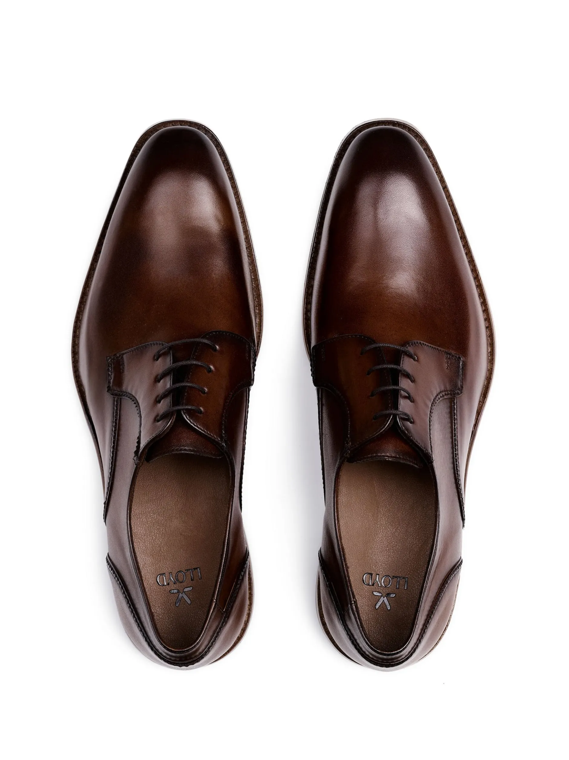 Lloyd Herren Schnürschuh - NOBEL 110 in cognac