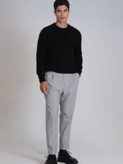 Lufian Herren Pullover - LIGHT in schwarz