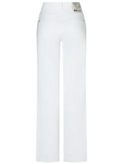 MAC Damen Jeans - Dream Wide in weiß - Länge: lang