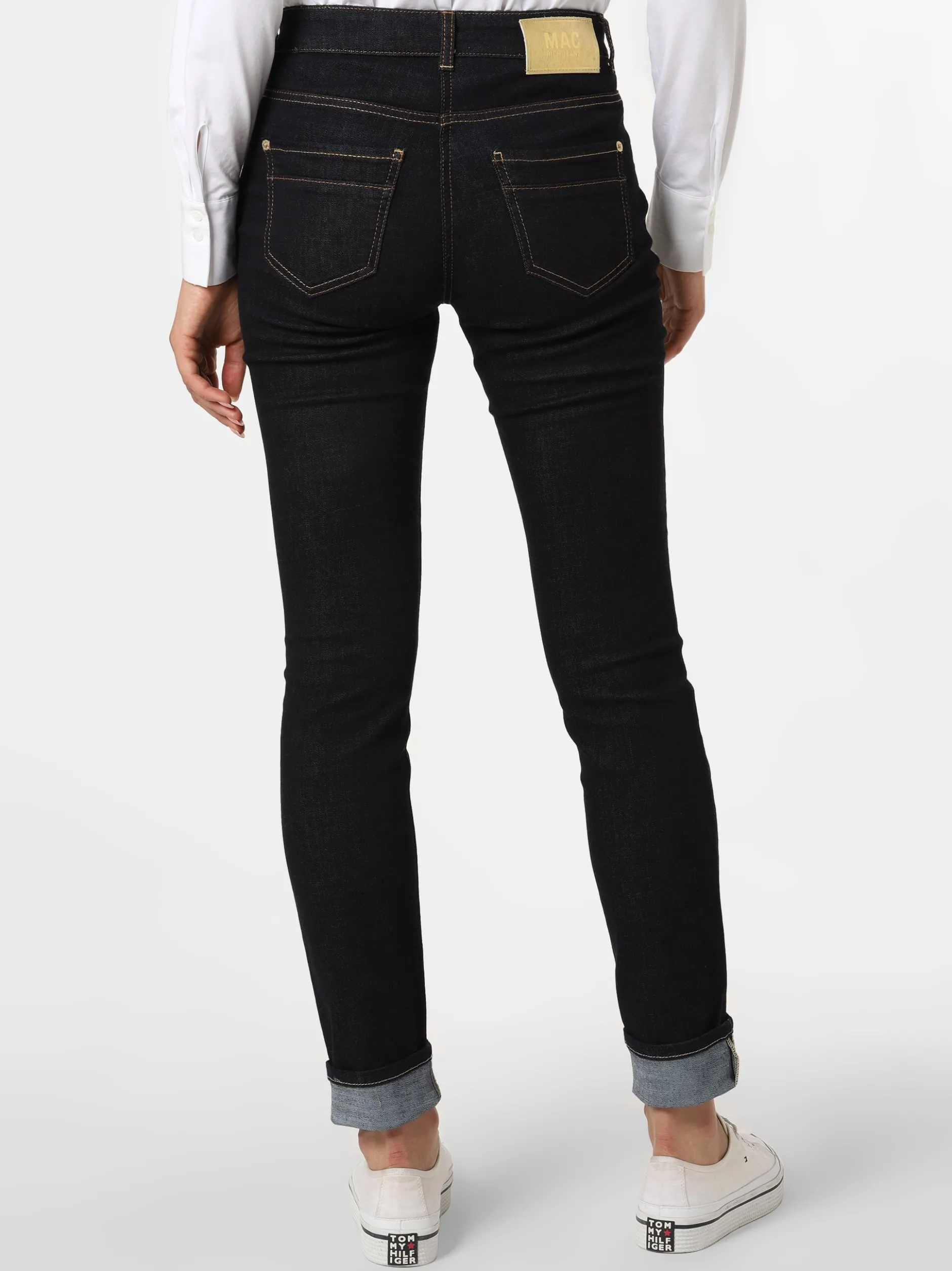 MAC Damen Jeans - Rich Slim in rinsed - Länge: lang