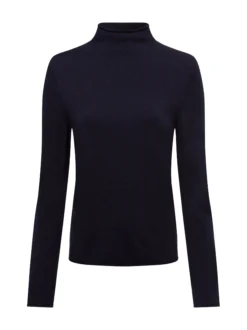MAERZ Damen Strickpullover in marine - Ärmel: langarm