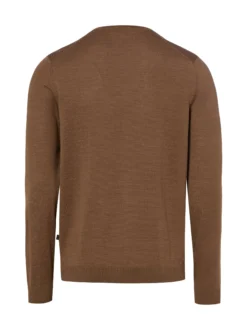MAERZ Herren Merinowoll-Pullover in braun