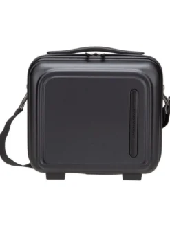 Mandarina Duck Unisex Kosmetiktasche - Logoduck in schwarz