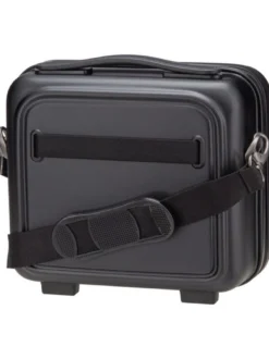 Mandarina Duck Unisex Kosmetiktasche - Logoduck in schwarz