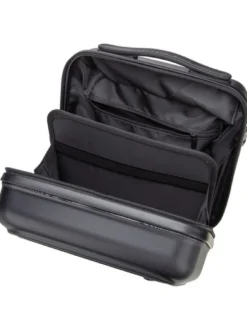 Mandarina Duck Unisex Kosmetiktasche - Logoduck in schwarz