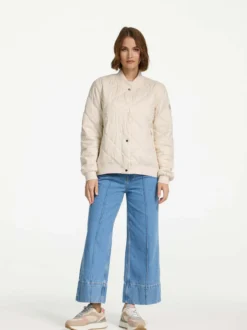MANISA Fashion Damen Blouson in beige