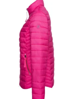 MANISA Fashion Damen Steppjacke in pink