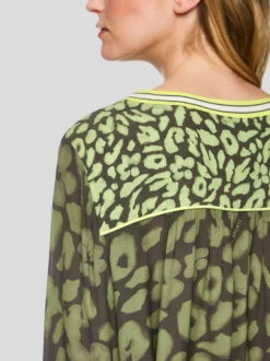 Marc Cain Damen Bluse in oliv