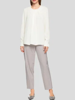 Marc Cain Damen Bluse in weiß