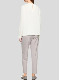 Marc Cain Damen Bluse in weiß