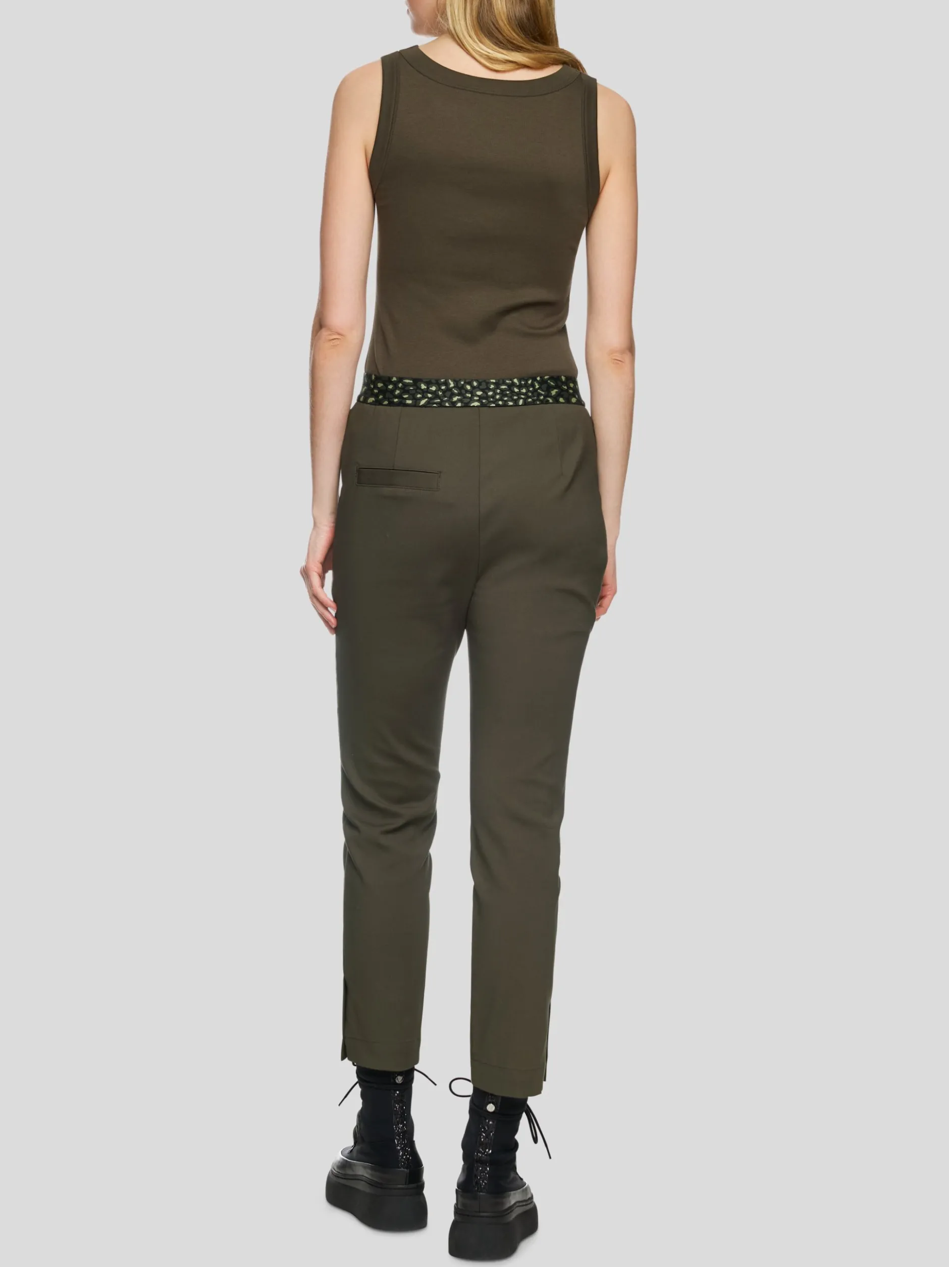 Marc Cain Damen Hose - SYDNEY in khaki