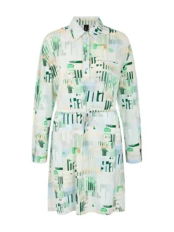 Marc Cain Damen Kleid in hellblau