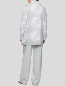 Marc Cain Damen Mantel in grau