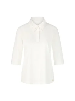Marc Cain Damen Poloshirt in weiß