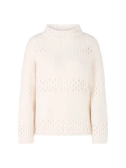 Marc Cain Damen Pullover in weiß