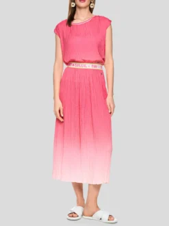 Marc Cain Damen Rock in pink