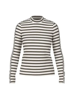 Marc Cain Damen T-Shirt in oliv