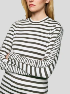 Marc Cain Damen T-Shirt in oliv