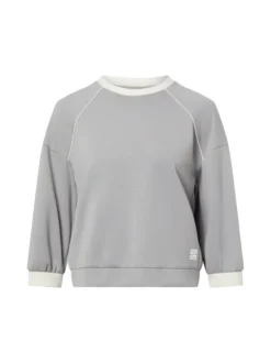 Marc Cain Sports Damen Langarmshirt in hellgrau