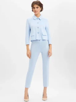 Marc Cain Sports Damen Stoffhose in hellblau