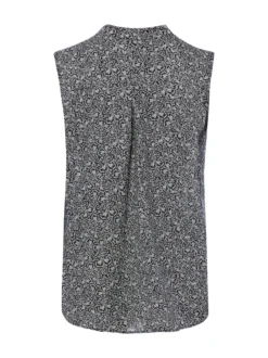 Marc O'Polo Damen Blusentop in schwarz weiß